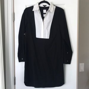 Ann Taylor tuxedo style dress
